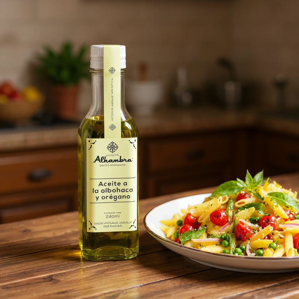 Aceite a la albahaca