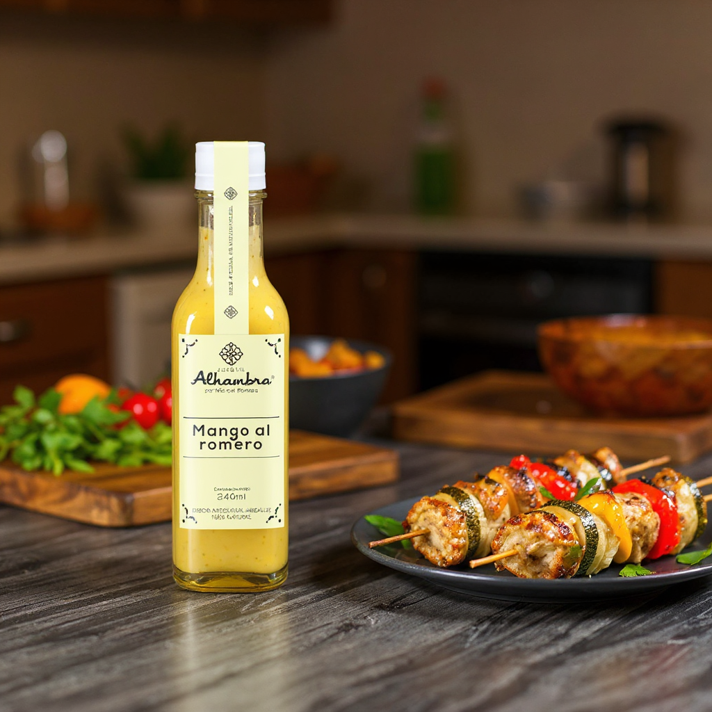 Aderezo de mango al romero