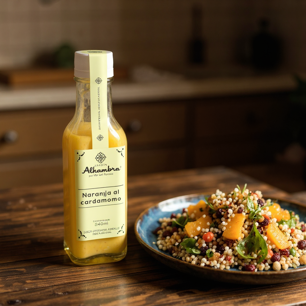 Aderezo de naranja al cardamomo